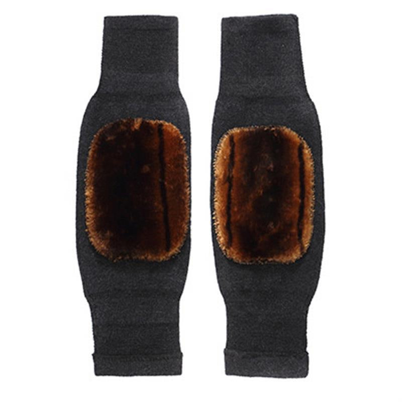 WinterKnee – Gepolsterte Plüsch-Knieschoner | 1+1 GRATIS