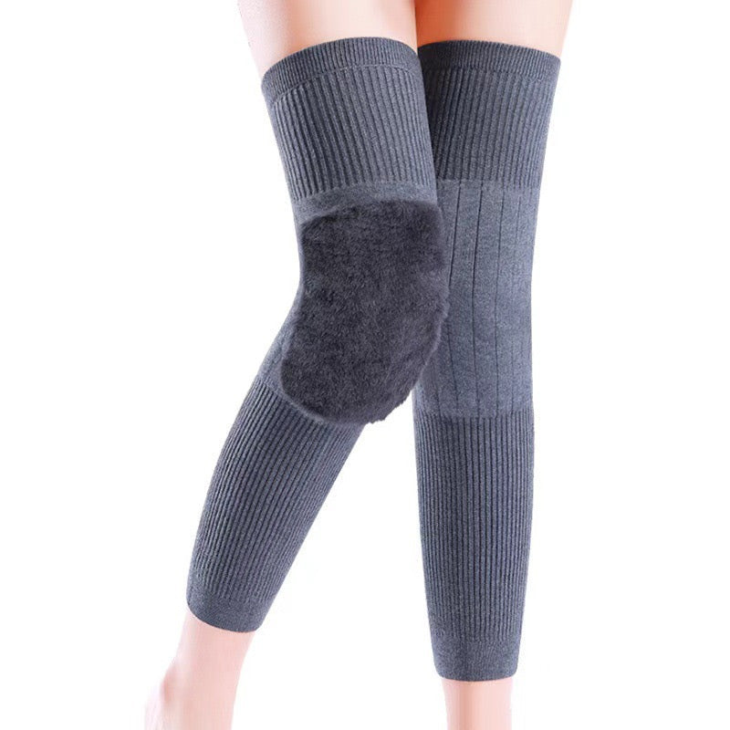 WinterKnee – Gepolsterte Plüsch-Knieschoner | 1+1 GRATIS