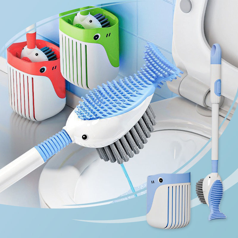 CleanGrip™ – Toilettenbürstenset mit Saugnapf | 50% Rabatt