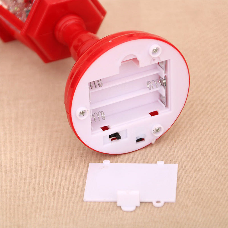 NordicGlow – Weihnachtslichter-Schneenachtlicht mit Musik