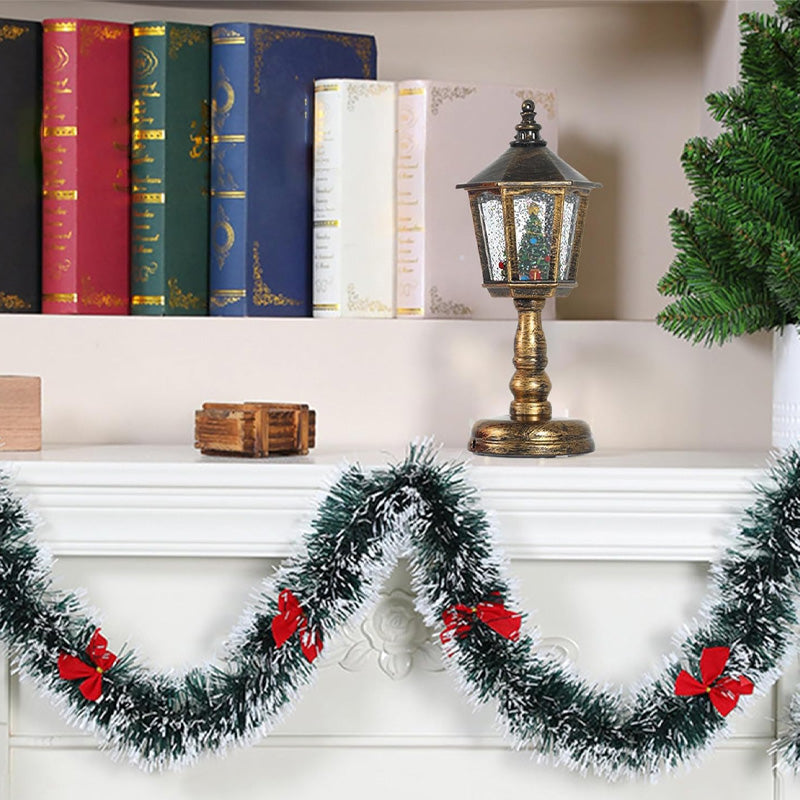 NordicGlow – Weihnachtslichter-Schneenachtlicht mit Musik