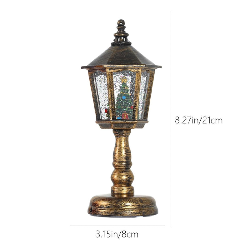 NordicGlow – Weihnachtslichter-Schneenachtlicht mit Musik