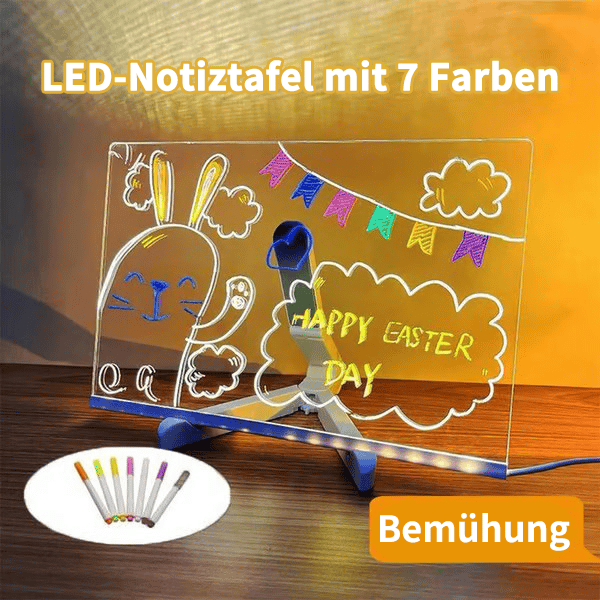 LumiNote – Wiederbeschreibbare LED-Tafel