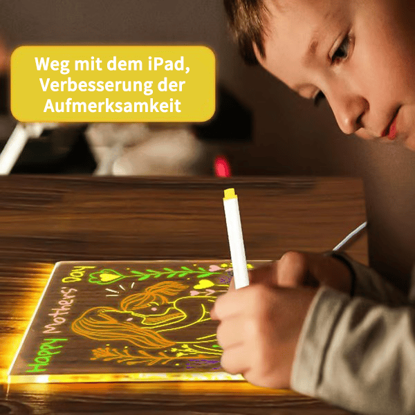 LumiNote – Wiederbeschreibbare LED-Tafel