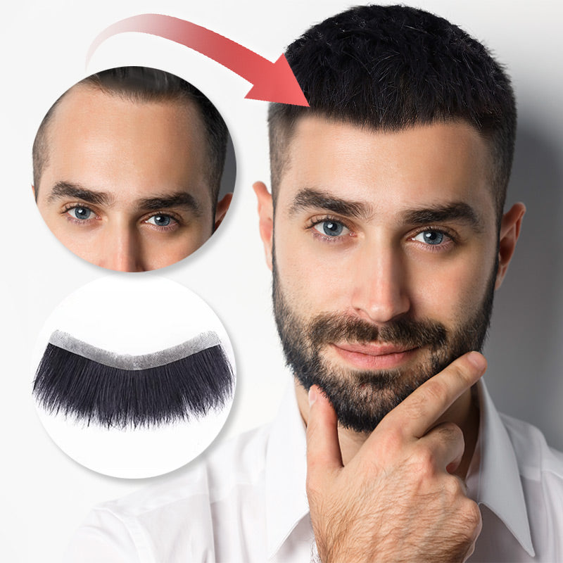 InvisiHair™ Männer-Stirnhaar-Toupet Soforthilfe