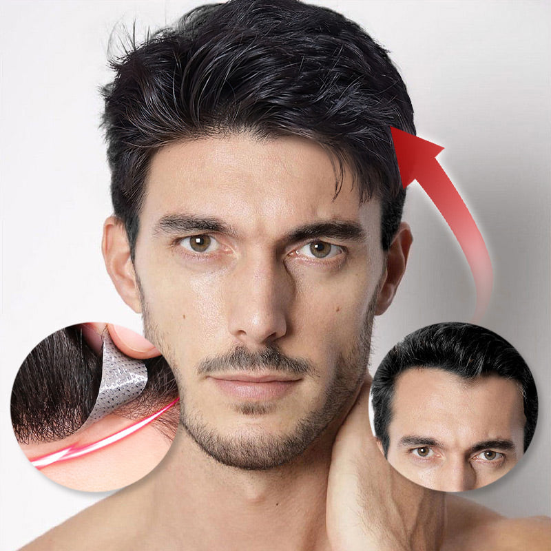 InvisiHair™ Männer-Stirnhaar-Toupet Soforthilfe