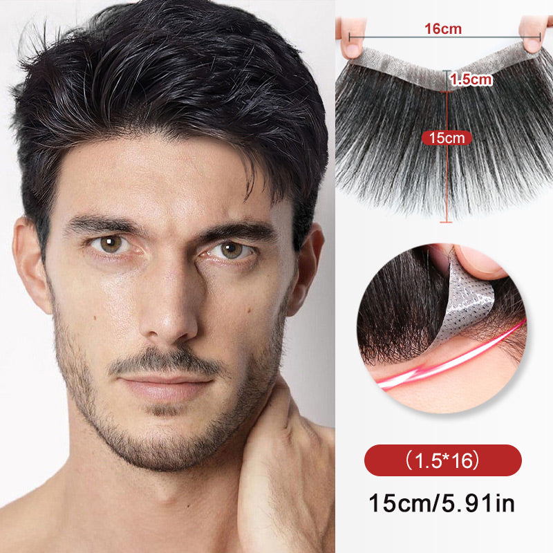 InvisiHair™ Männer-Stirnhaar-Toupet Soforthilfe
