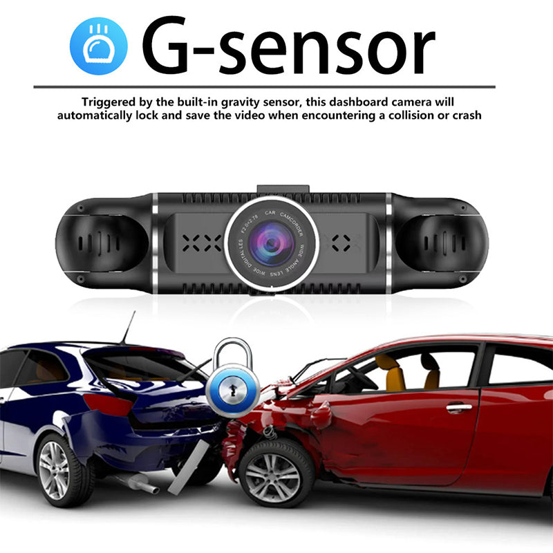 DriveSecure™ Professionelle 4-Kanal 1080P Dashcam | 50% RABATT