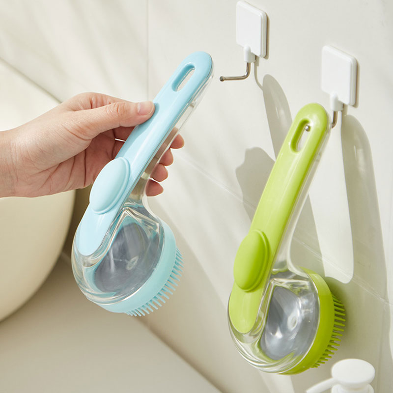 PetCarePro – Haustier-Badebürste mit langem Griff & Shampoo-Spender | 1+1 GRATIS