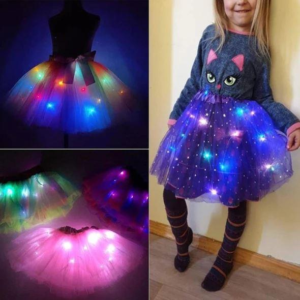 LumiBallet – Magischer LED Tutu-Rock | 1+1 GRATIS