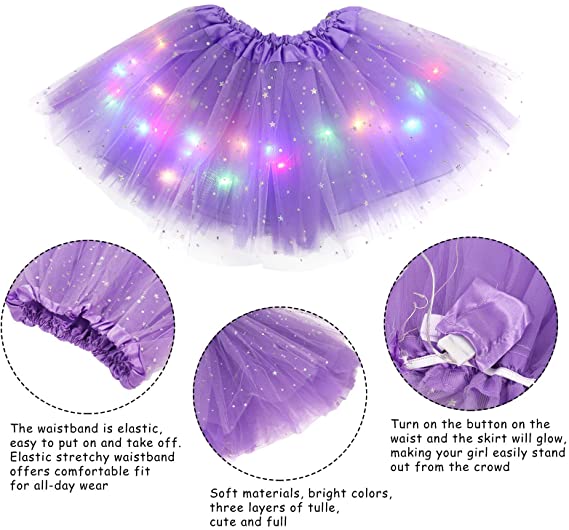 LumiBallet – Magischer LED Tutu-Rock | 1+1 GRATIS