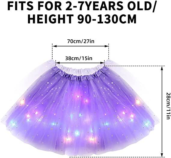 LumiBallet – Magischer LED Tutu-Rock | 1+1 GRATIS