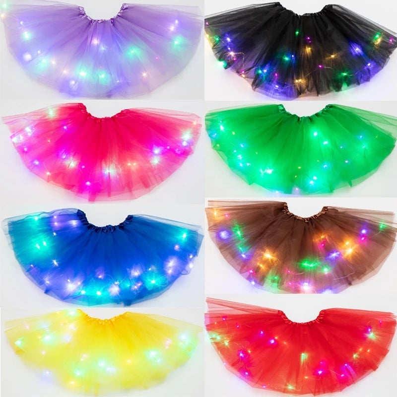 LumiBallet – Magischer LED Tutu-Rock | 1+1 GRATIS