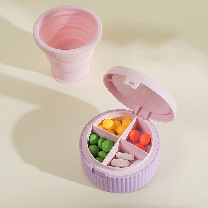 SipnStash™ – Pillenbox - Immer Wasser & Medikamente griffbereit