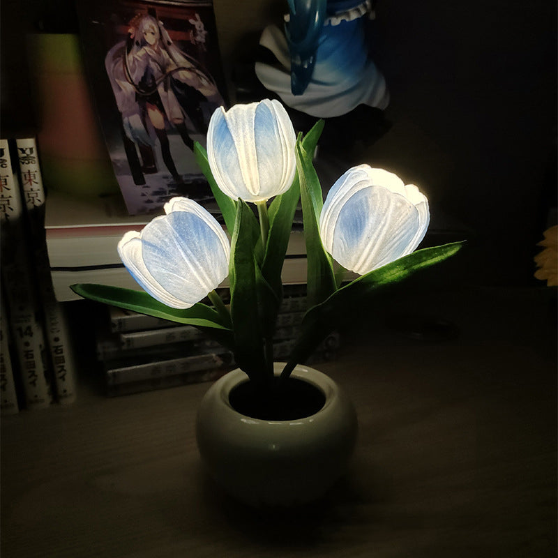 LumaBloom – LED Tulpen Nachtlicht-Tischlampe