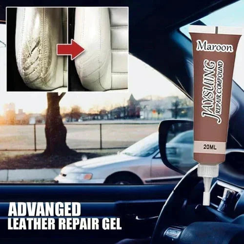 LeatherFix – Professionelles Leder- und Vinyl-Reparaturgel | 1+1 GRATIS