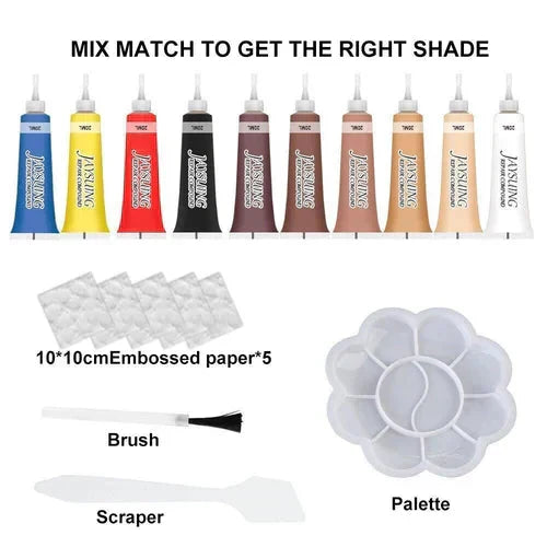 LeatherFix – Professionelles Leder- und Vinyl-Reparaturgel | 1+1 GRATIS