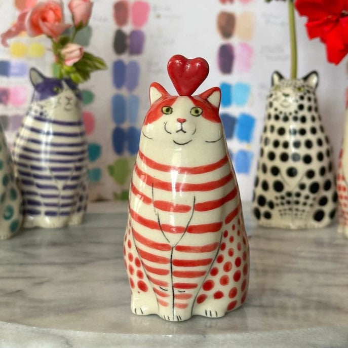 DottyCat™ – Vase mit Katzencharme | 1+2 GRATIS