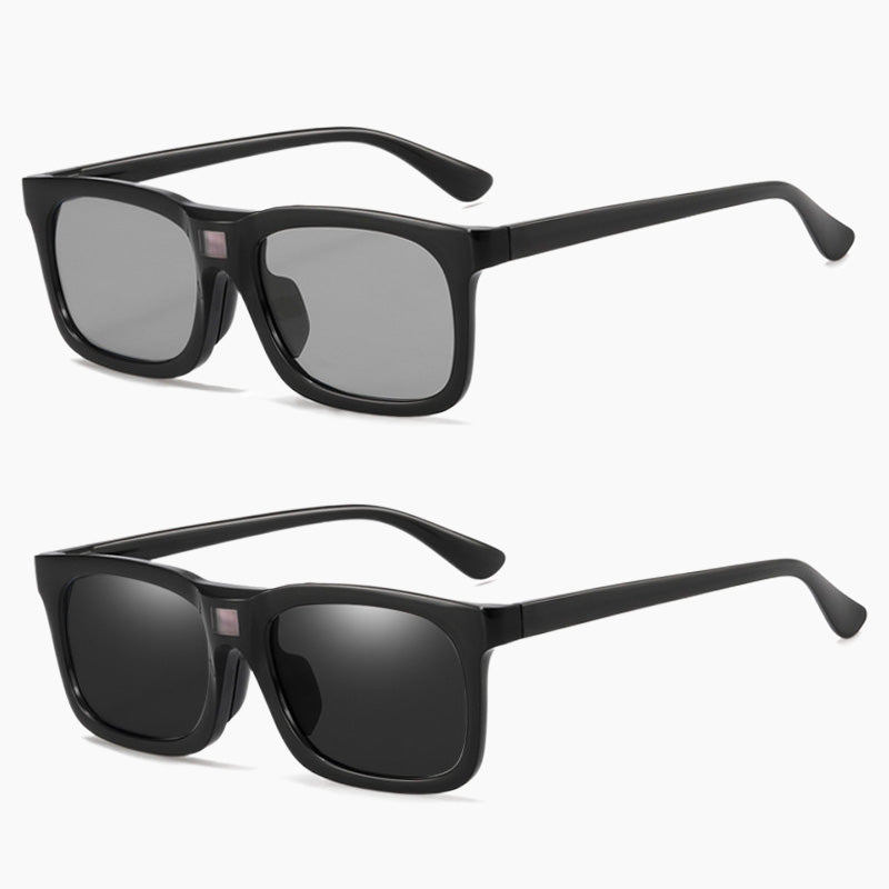 LumiShade™ Stilvolle polarisierte Sonnenbrille mit Lichtsensor