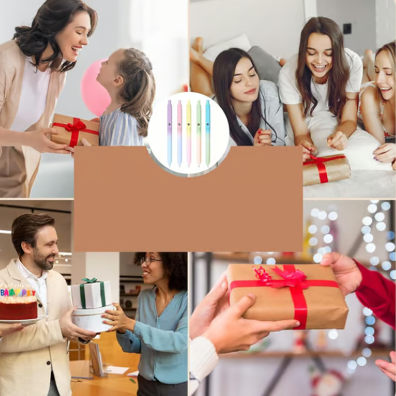 5er-Pack Druckbleistifte schwarz