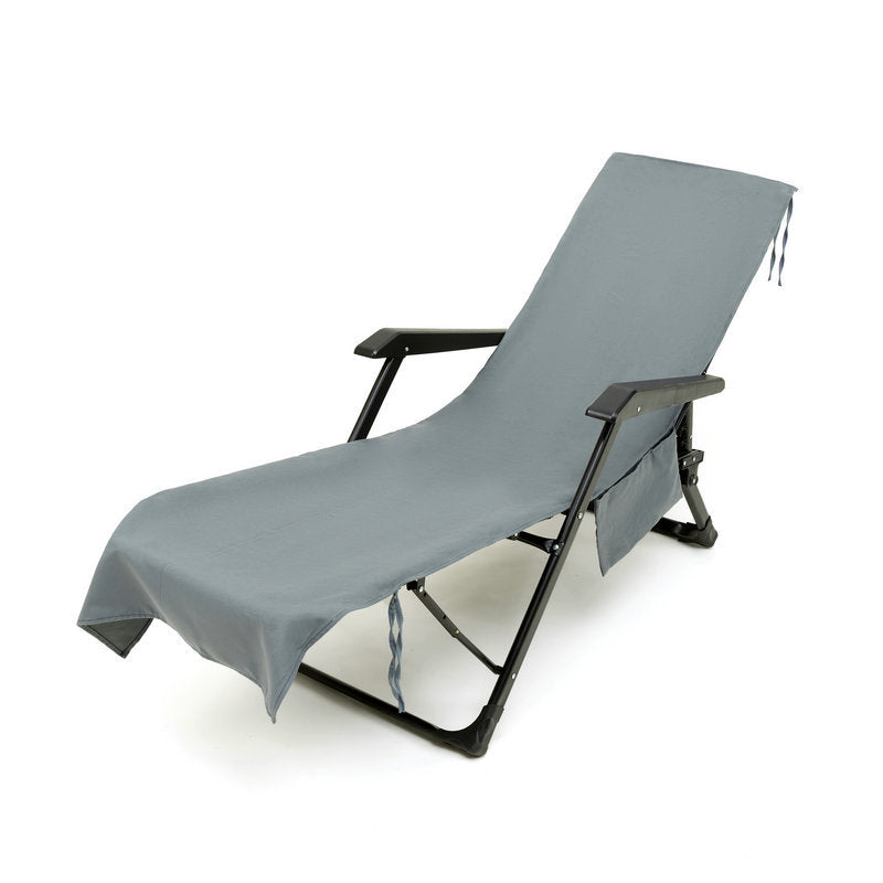 Sonnenliegen-Handtuch in Tasche mit Aufbewahrungstaschen