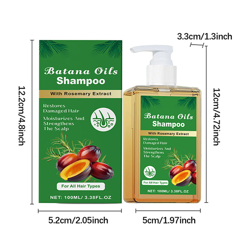 BatanaGlow™ 100ml Shampoo Mit Rosmarinextrakt | 1+1 GRATIS