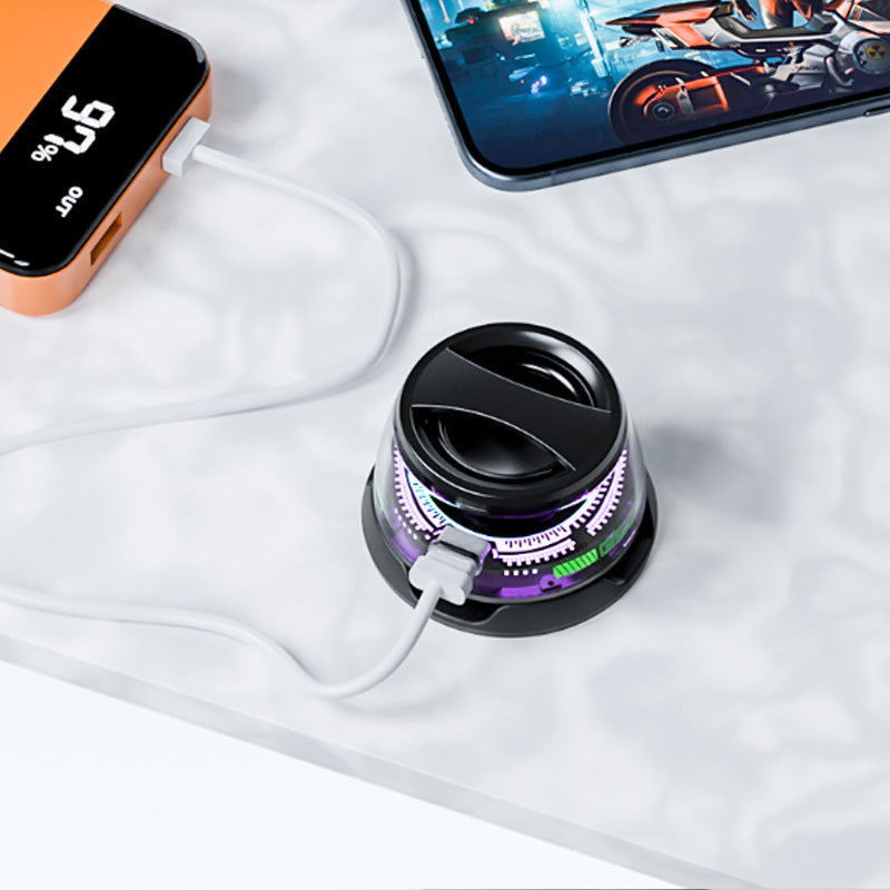 SoundGlow – Kompakter Lautsprecher mit Lichtshow | 1+1 GRATIS