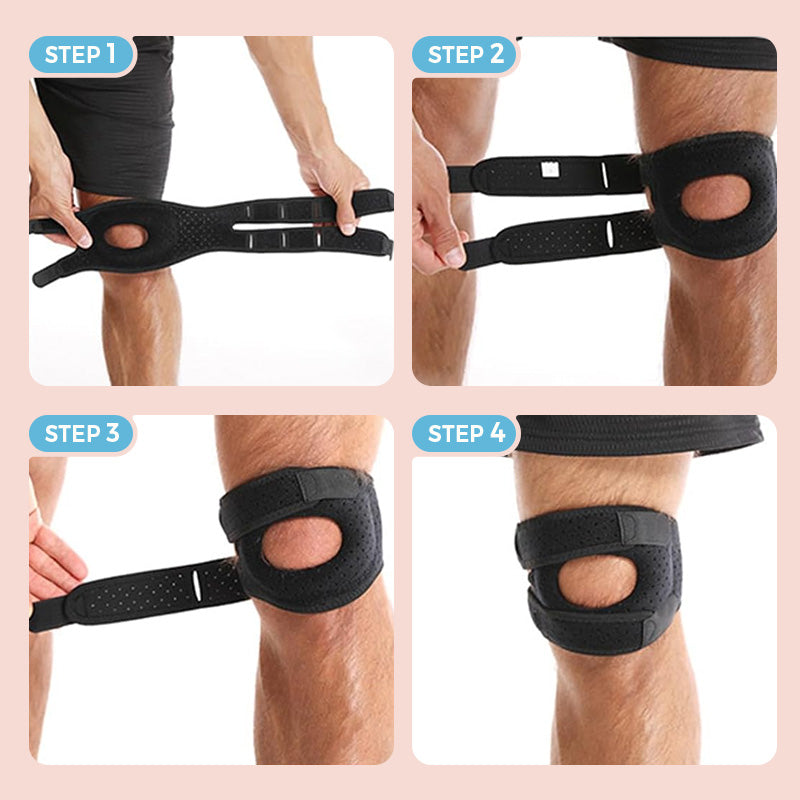 FlexiKnee™ – Verstellbare & Atmungsaktive Kniebandage