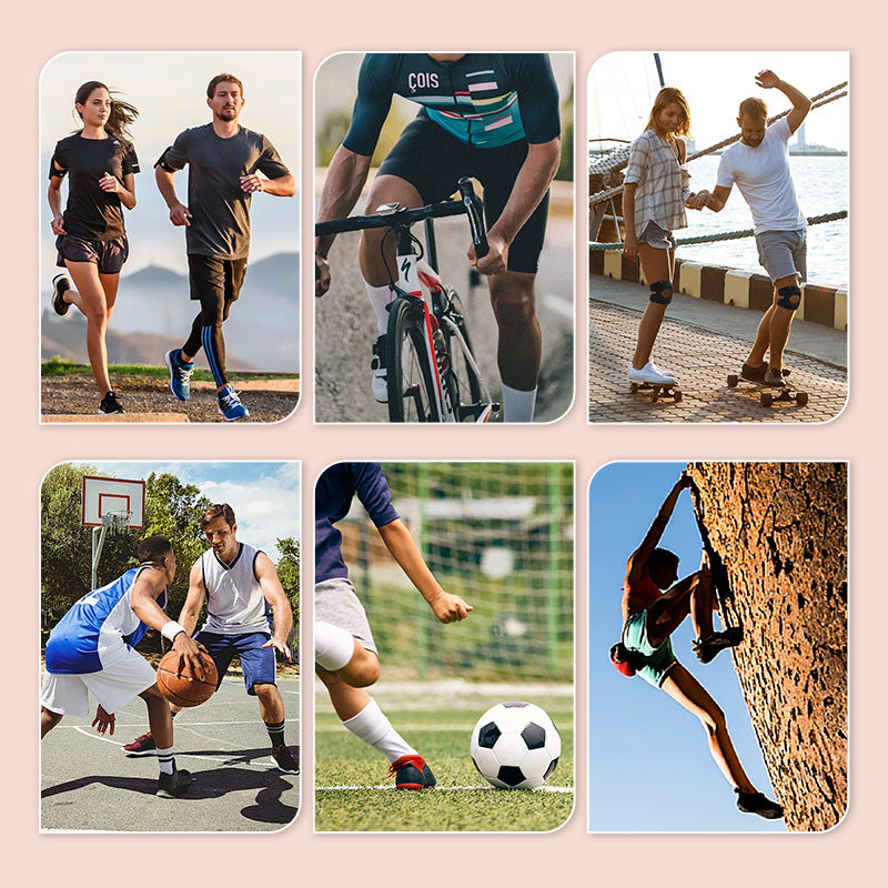 FlexiKnee™ – Verstellbare & Atmungsaktive Kniebandage