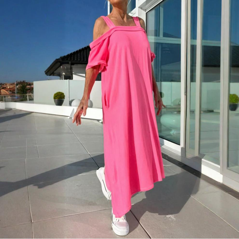 EleganceBreeze – Maxikleid | 50% Rabatt