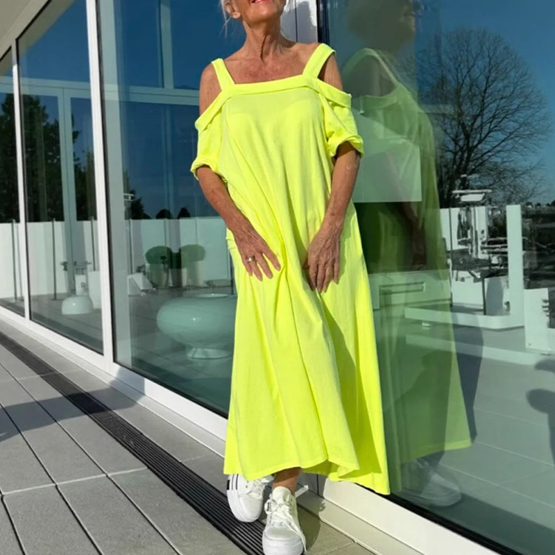EleganceBreeze – Maxikleid | 50% Rabatt