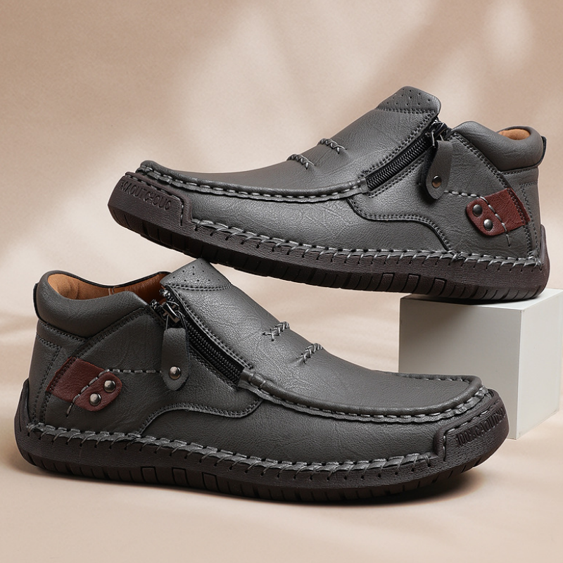 Jacob – Retro-inspirierte PU-Herrenschuhe