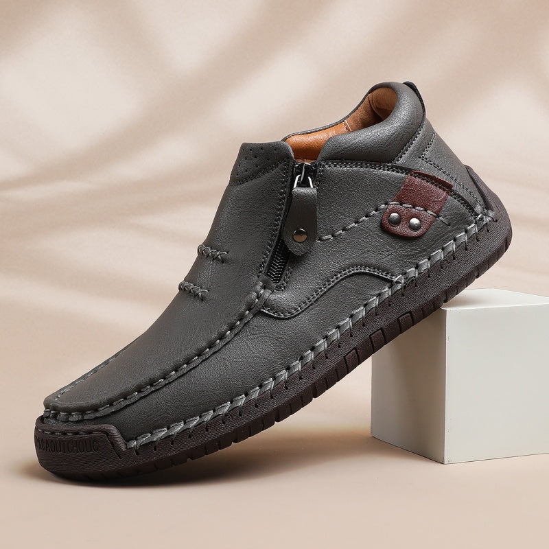 Jacob – Retro-inspirierte PU-Herrenschuhe