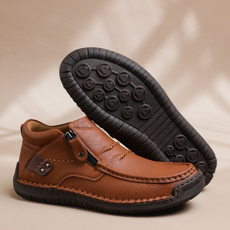 Jacob – Retro-inspirierte PU-Herrenschuhe