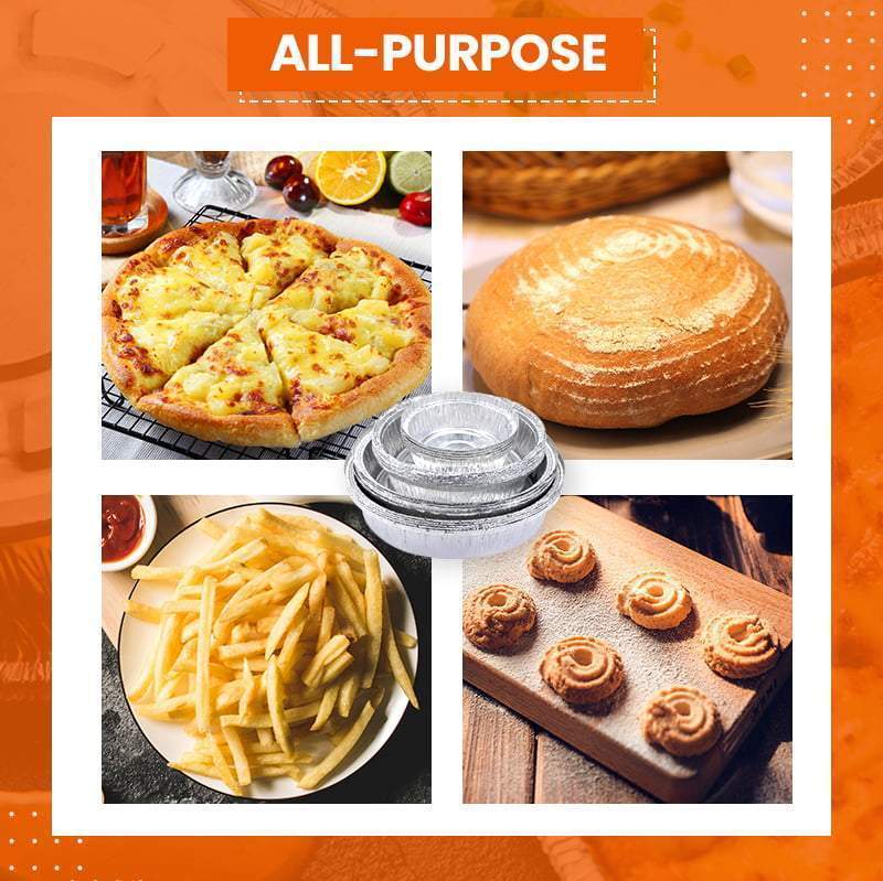 FreshFoil™ Ölfeste Aluminiumbox | 10 + 10 GRATIS