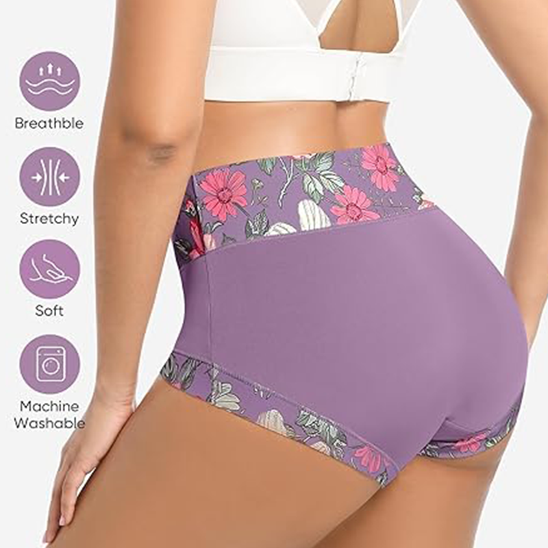 FloraForm™ – Bequeme High-Waist Slips mit Elegantem Blumendesign | 50% RABATT