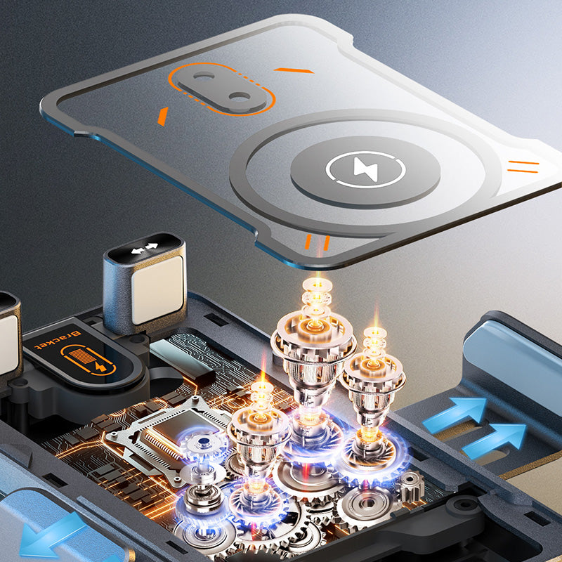 DriveMate – 2-in-1-Handyhalterung und kabelloses Ladegerät