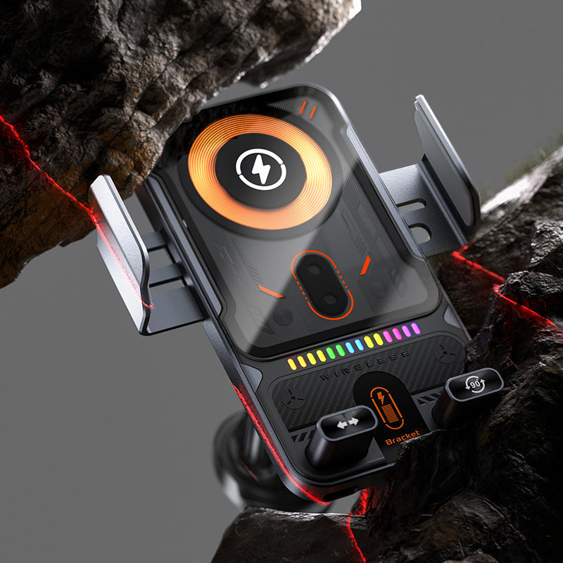 DriveMate – 2-in-1-Handyhalterung und kabelloses Ladegerät