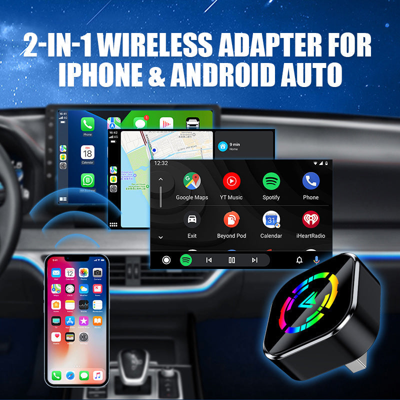 DriveLink™ – Kabelloses CarPlay & Android | 50% RABATT