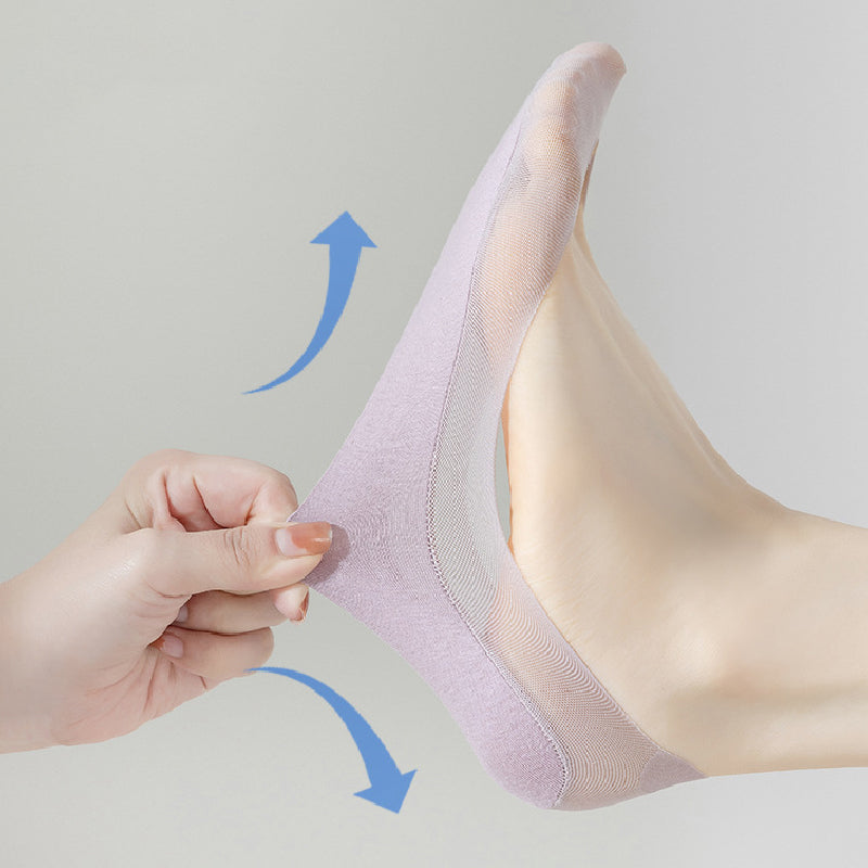 SilkyStep™ – Unsichtbare Mesh-Bootsöckchen für Damen | 50% Rabatt