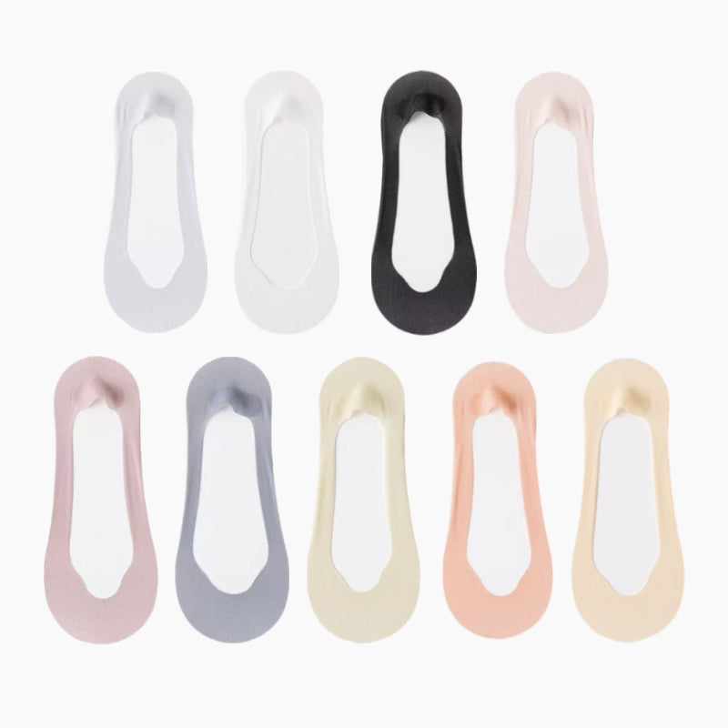 SilkyStep™ – Unsichtbare Mesh-Bootsöckchen für Damen | 50% Rabatt
