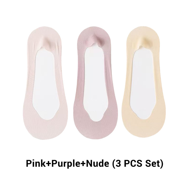 SilkyStep™ – Unsichtbare Mesh-Bootsöckchen für Damen | 50% Rabatt