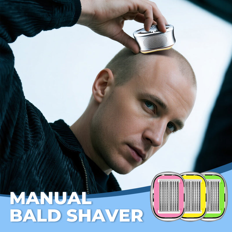BaldPro™ – Manueller Kopfrasierer für Präzision & Komfort | 1+1 GRATIS