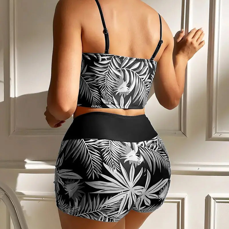 SunBloom™ Zweiteiliger Damen-Badeanzug