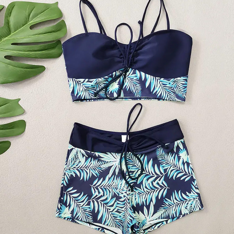 SunBloom™ Zweiteiliger Damen-Badeanzug