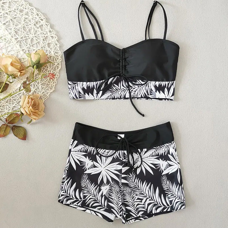SunBloom™ Zweiteiliger Damen-Badeanzug