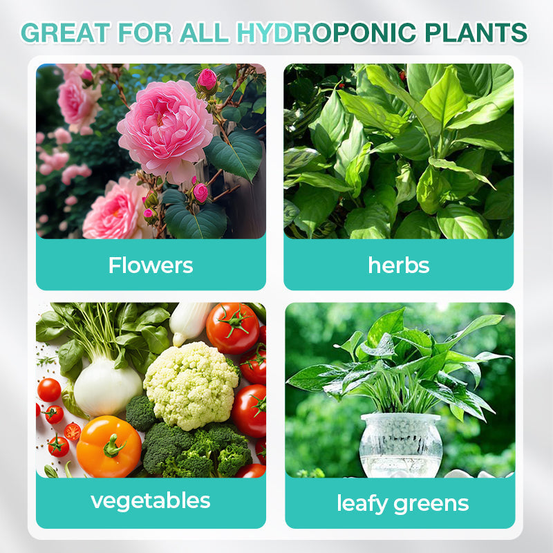 HydroGrow – Hydroponische Nährlösung | 1+2 GRATIS