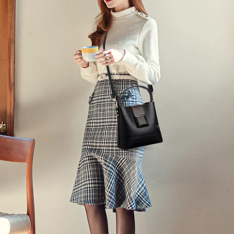 StyleCarry™ Bucket Crossbody-Tasche