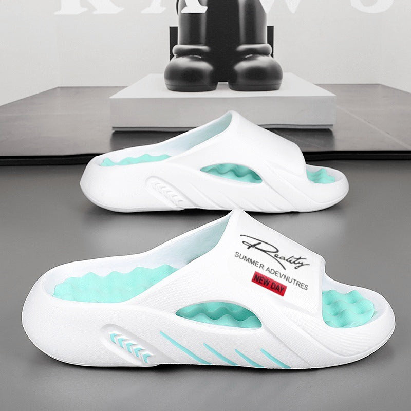 CloudStep™ Rutschfeste Herren-Badeschlappen mit dicker Sohle