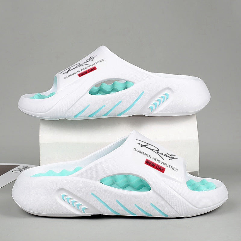 CloudStep™ Rutschfeste Herren-Badeschlappen mit dicker Sohle